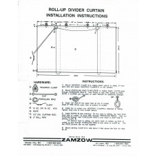 Custom Rollup Divider Curtains
